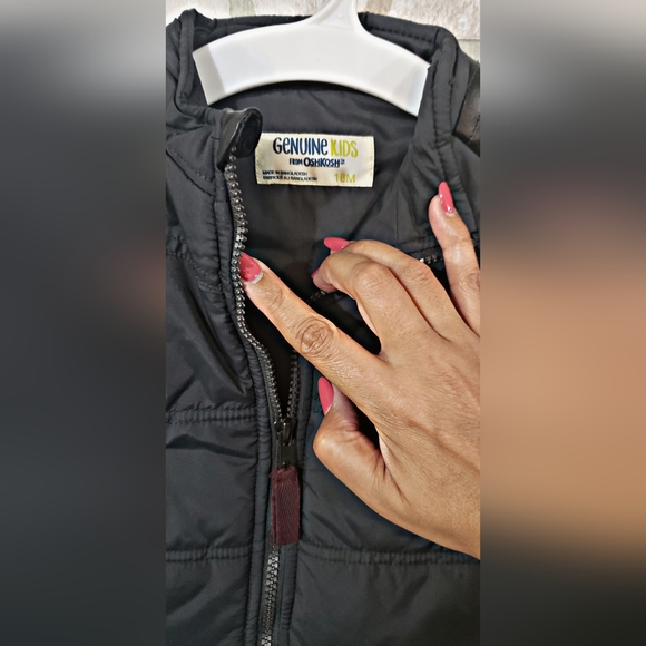 Black Genuine Kids by Oshkosh Bgosh Boys Vest - Picture 4 of 4